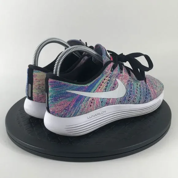 Nike LunarEpic Flyknit Multicolor Running Shoes 843765-004 Women’s Size 6.5 - Picture 5 of 12